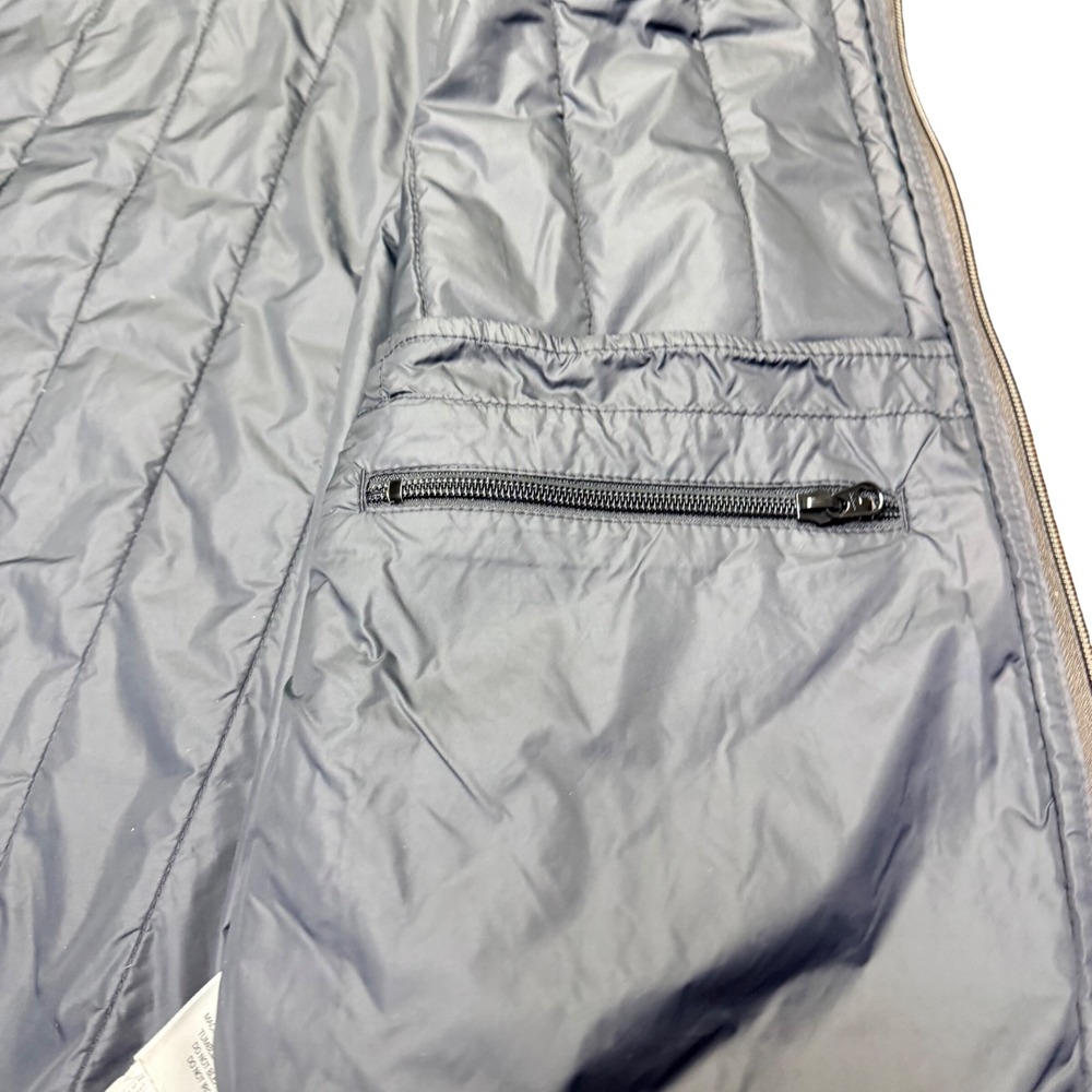 FILSON 2XL Men's Puffer Vest Raven Dark Gray Full Zip Quilted Outdoor Gorpcore - Picture 10 of 11